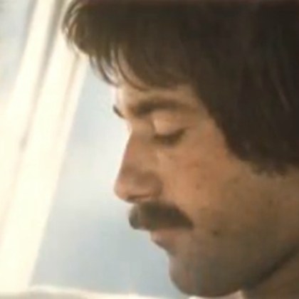 Terry Bean in profile with a mustache